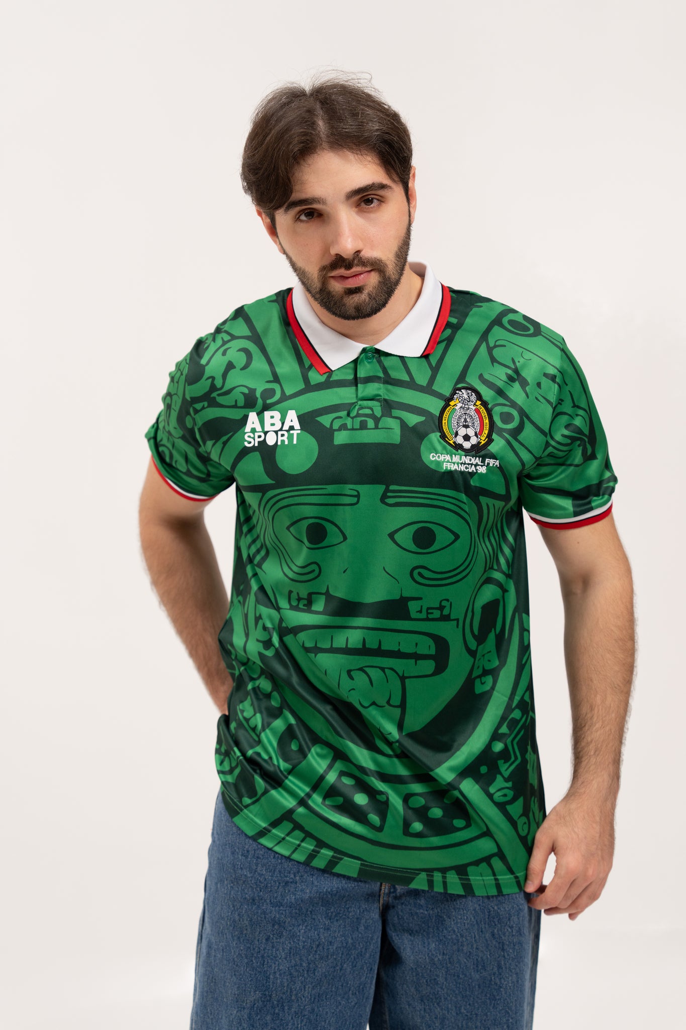 1998 MEXICO HOME RETRO JERSEY