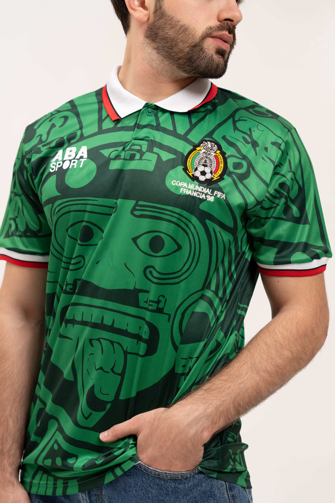 1998 MEXICO HOME RETRO JERSEY